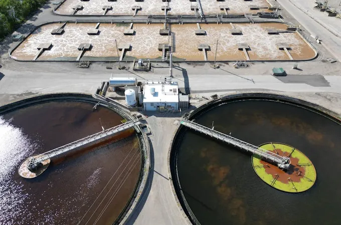 Planta de tratamiento de agua potable PTAP en operación